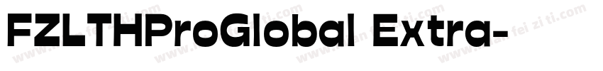 FZLTHProGlobal Extra字体转换